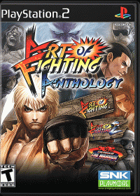 Art of Fighting Anthology Playstation 2 US box art